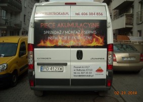 Oklejanie - Reklama zewnętrzna